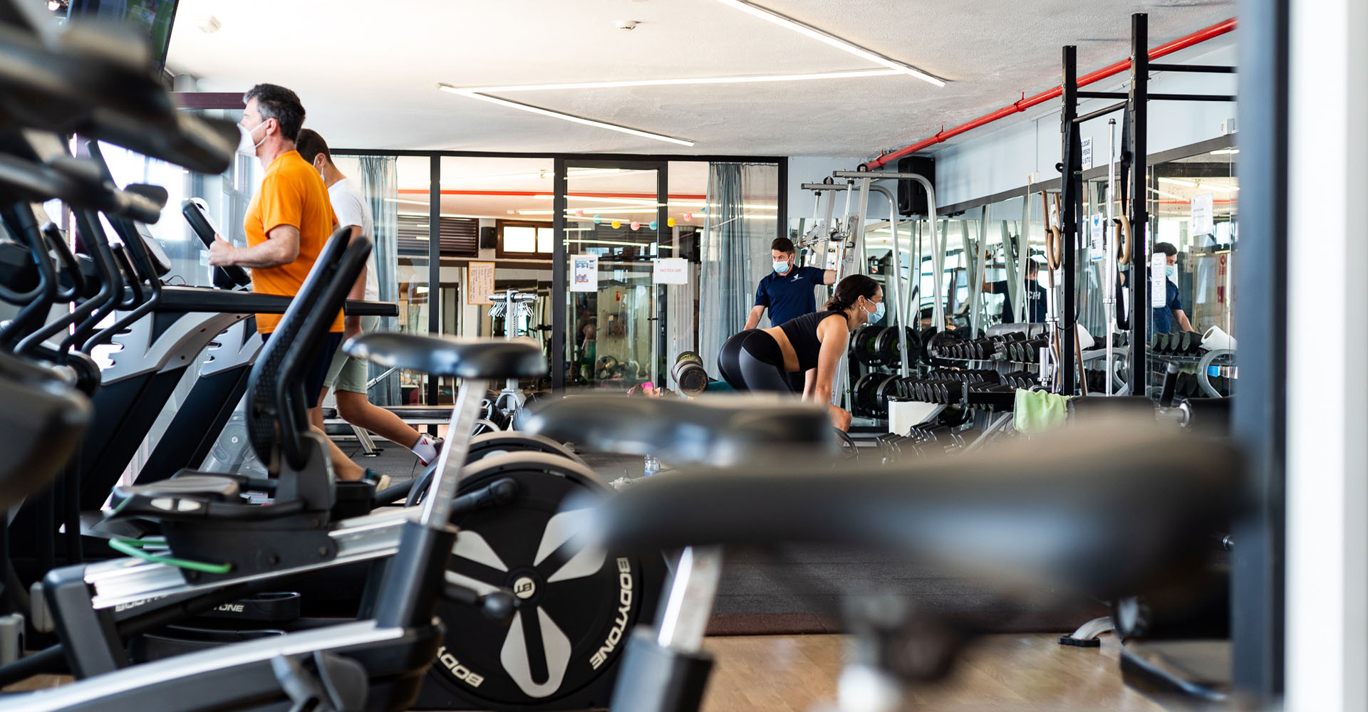 Gimnasio del Club Marítimo Varadero